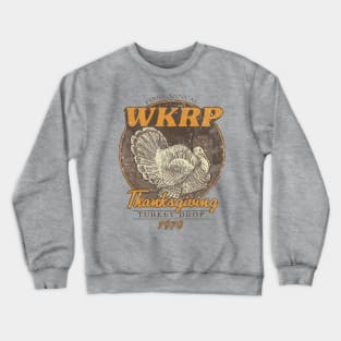 WKRP Turkey Drop Vintage Crewneck Sweatshirt